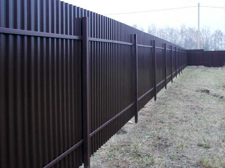 Забор для дома