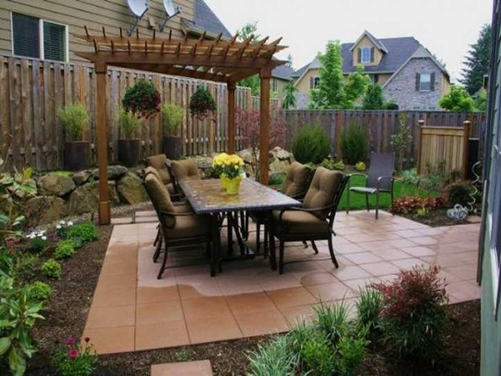 Варианты обустройства двора частного дома: 90 фото этапов оформления участка и варианты создания сада